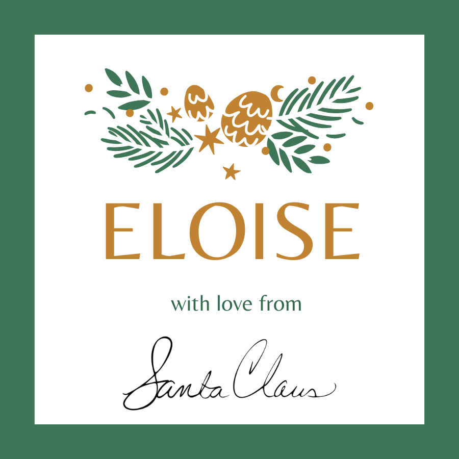 Personalized Santa Gift Labels (Square)