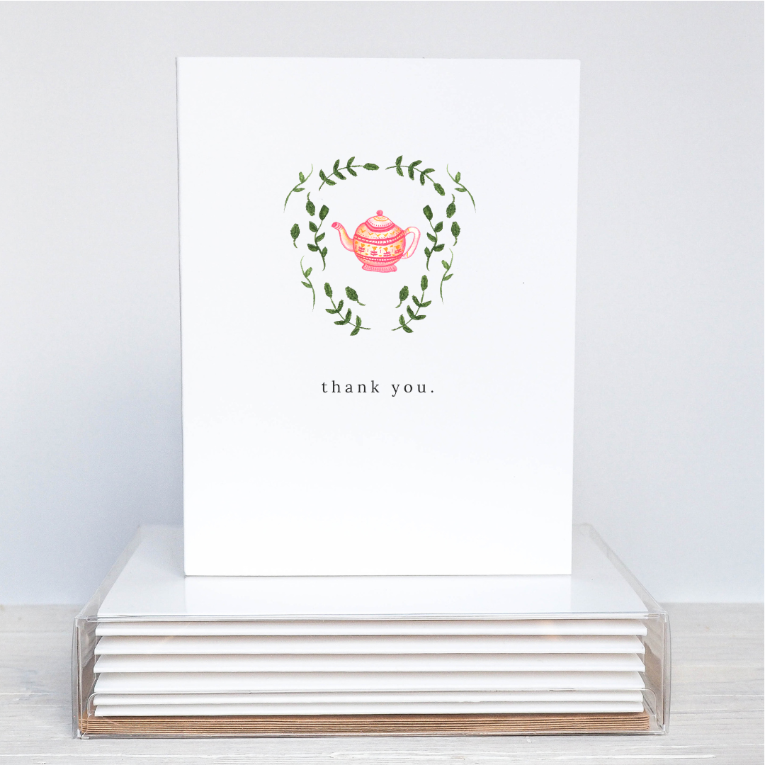 thank you card set