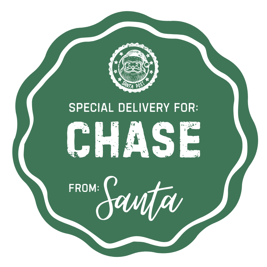 Personalized Santa Gift Labels (Round)