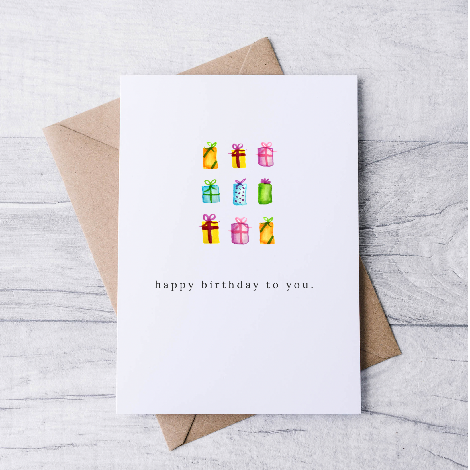 birthday card