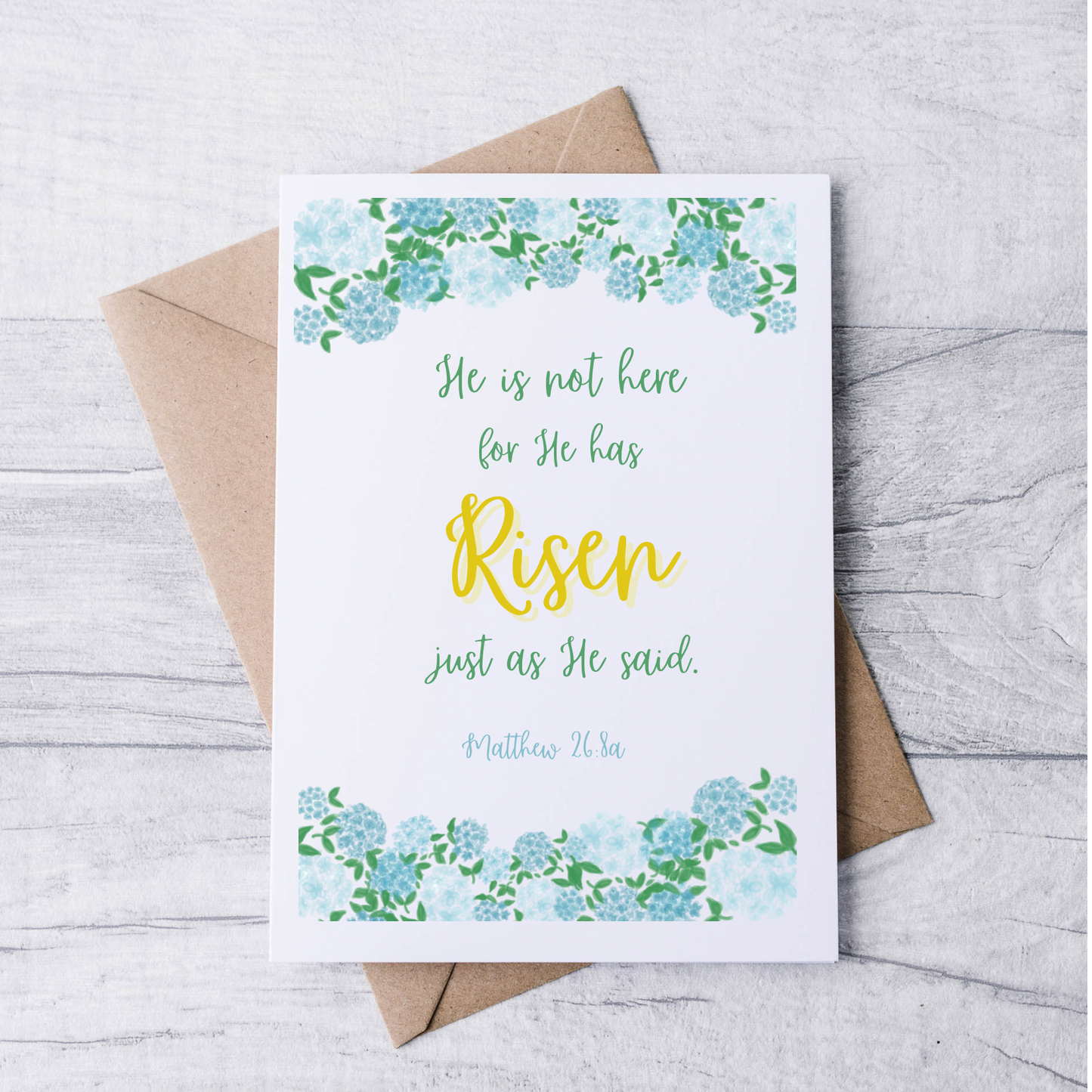 easter greeting card