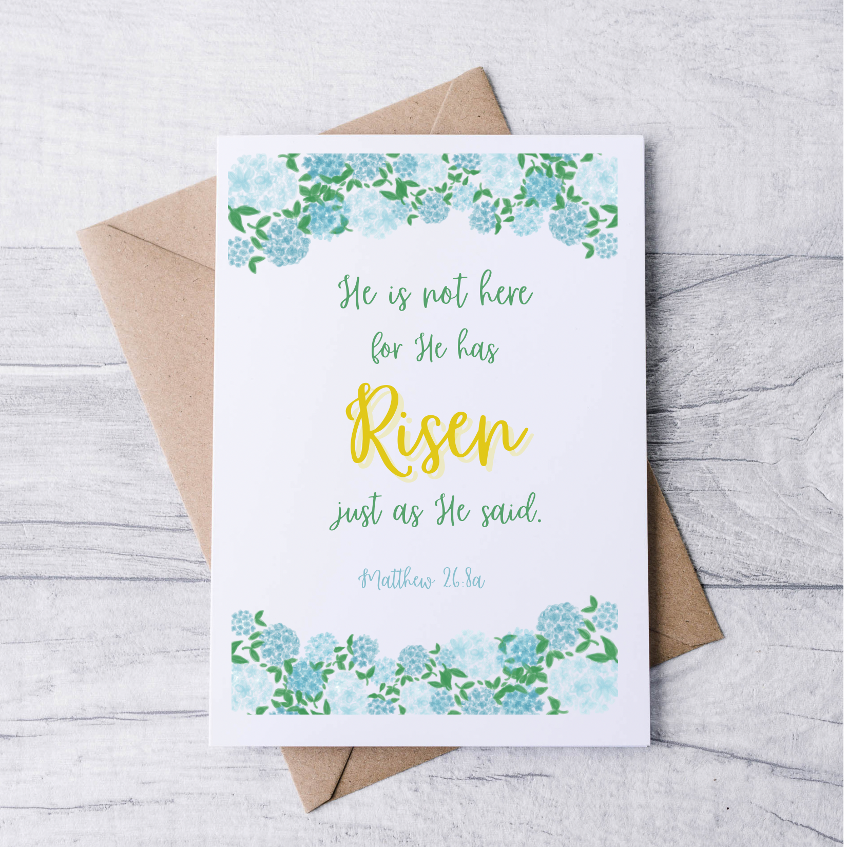 easter greeting card