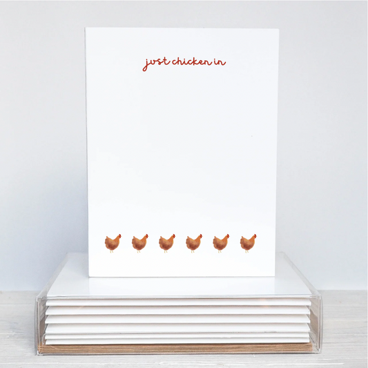 chicken stationery