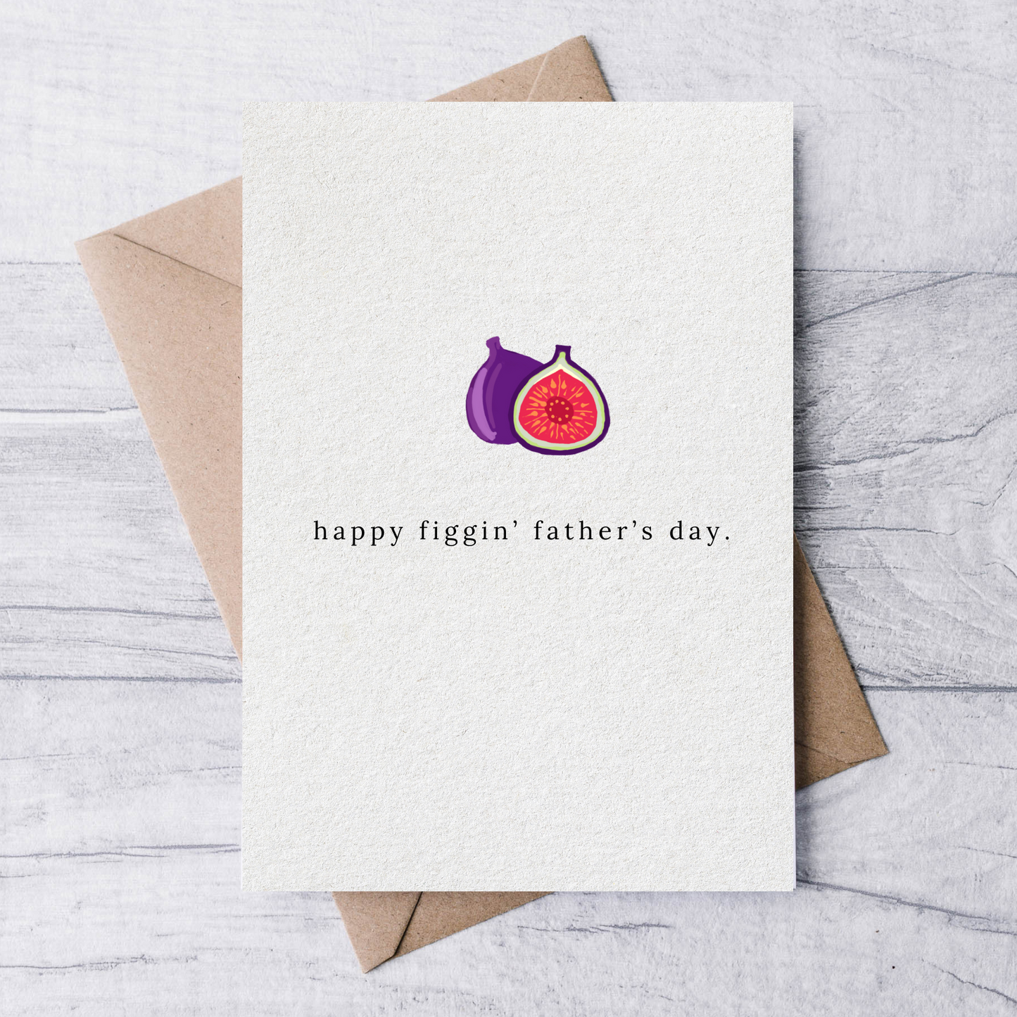 happy figgin' father's day card