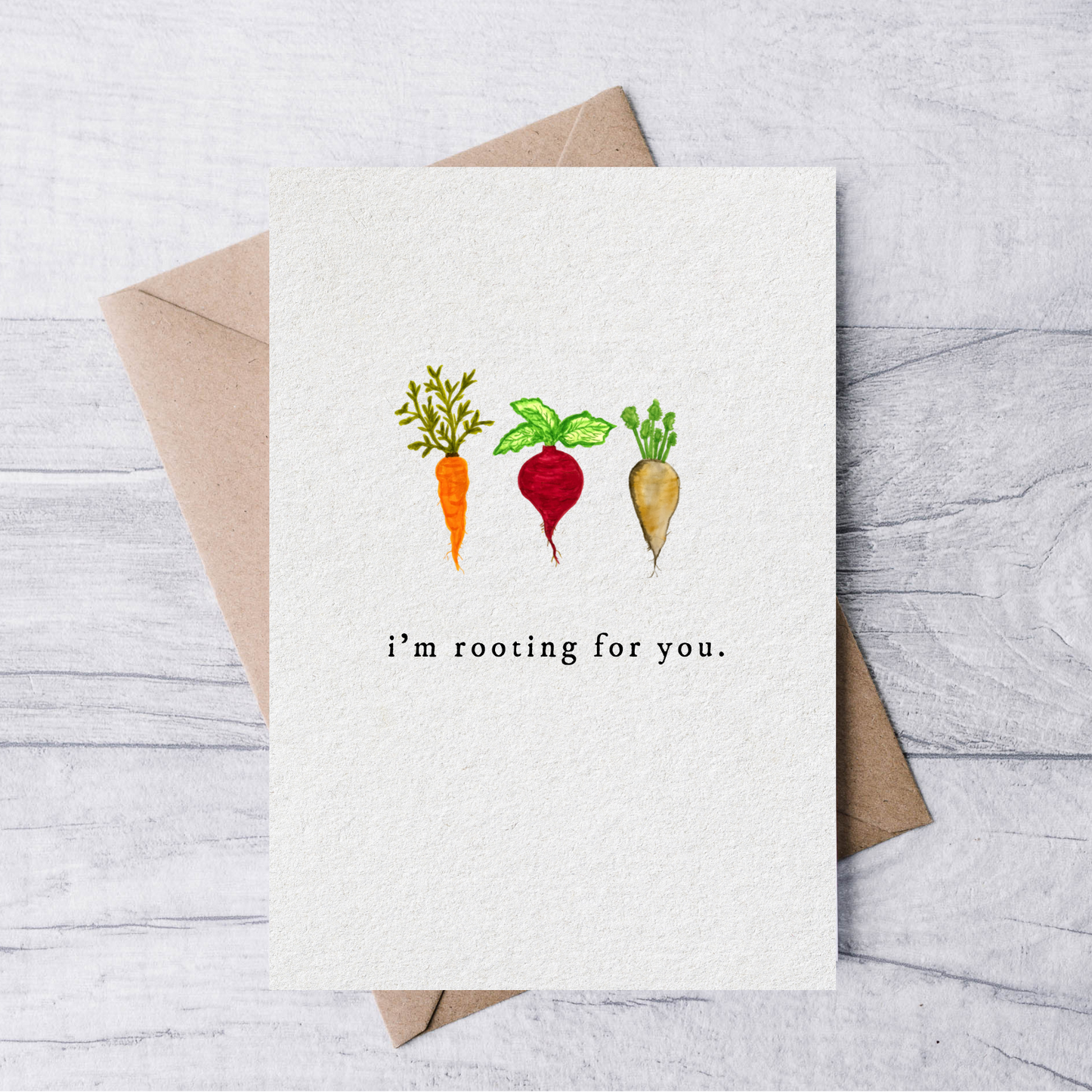 i'm rooting for you card