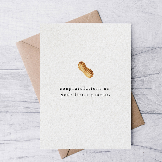 congratulations on your little peanut